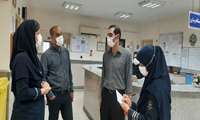 واکراند بازدید مدیریتی ایمنی سرپرست بیمارستان از بخش بالینی بیمارستان رسالت ماسال                      