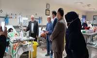 بازدید مدیر کل انجمن بیماران کلیوی استان گیلان از بیمارستان رسالت ماسال