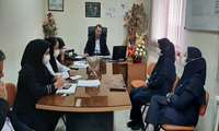 برگزاری کمیته کنترل عفونت،ایمنی،مرگ و میر و بهداشت محیط در بیمارستان رسالت ماسال