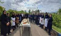 در چهارمین روز از هفته سلامت، برپایی سفره سلامت در  بیمارستان رسالت ماسال