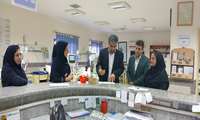 بازدید سرزده مدیریت درمان دانشگاه علوم پزشکی گیلان و تیم مدیریتی از بیمارستان رسالت ماسال