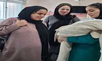 برگزاری کلاس آموزشی تئوری و عملی آمادگی برای زایمان در بیمارستان رسالت