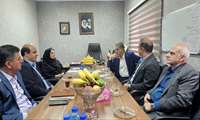 بازدید مدیر سازمان های مردمنهاد و خیرین سلامت دانشگاه تهران از بیمارستان رسالت ماسال