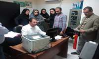بازدید دکتر دلیلی از بیمارستان ماسال