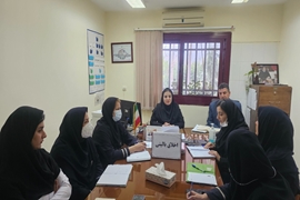 برگزاری کمیته اخلاق بالینی و بهداشت محیط در بیمارستان رسالت ماسال 