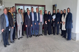 پایش عملکرد اداری و مالی کارشناسان معاونت توسعه دانشگاه علوم پزشکی از بیمارستان رسالت ماسال 