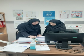 بازدید کارشناس مدیریت امور پرستاری دانشگاه علوم پزشکی گیلان از بیمارستان رسالت ماسال