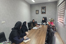 برگزاری جلسه پیگیری روند انجام نظام ارجاع و رفع مشکلات با شبکه بهداشت و درمان شهرستان در بیمارستان رسالت ماسال 